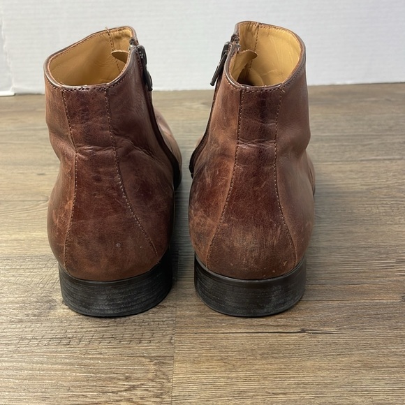 Jean-Baptiste Rautureau Mens Boots, Made in Italy, Leather, size Euro 42, US 8.5 - Picture 8 of 11